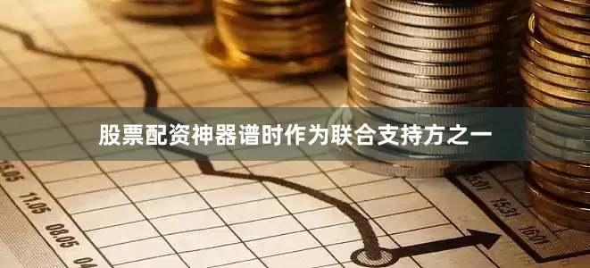 股票配资神器谱时作为联合支持方之一