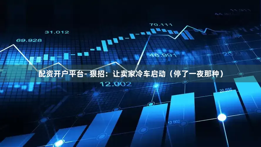配资开户平台- 狠招：让卖家冷车启动（停了一夜那种）