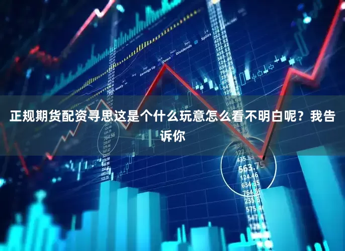 正规期货配资寻思这是个什么玩意怎么看不明白呢？我告诉你