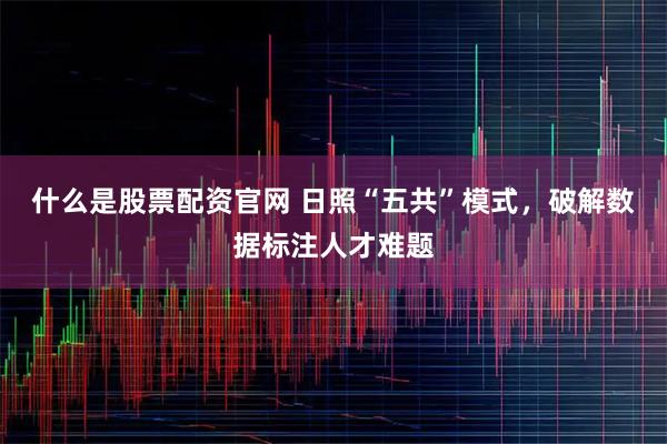 什么是股票配资官网 日照“五共”模式，破解数据标注人才难题